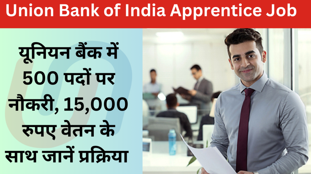 Union Bank of India Apprentice Job 2024